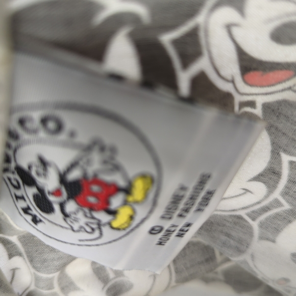 Disney Mickey Mouse Mini Backpack ~ All-Over Pattern ~ Adjustable Straps - Picture 3 of 10